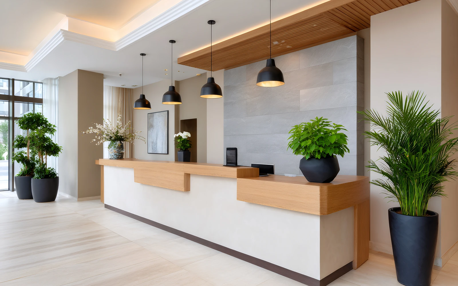 Konaklama sitesi için örnek ekran yapısı