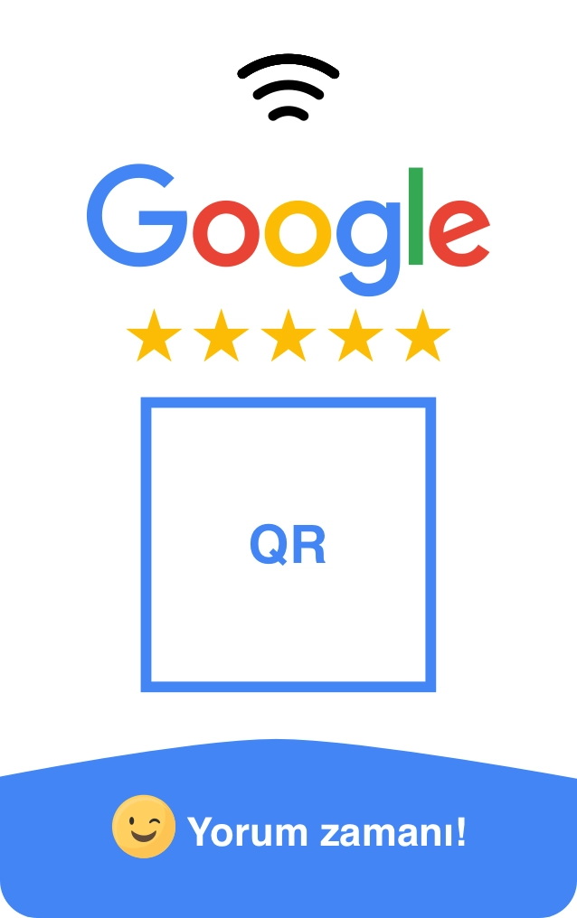 05 - Google Yorum Kartı Ön