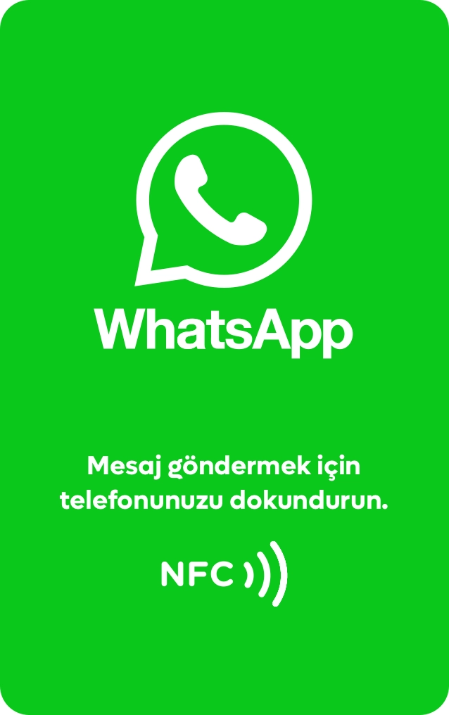 17 - WhatsApp Kartı Ön