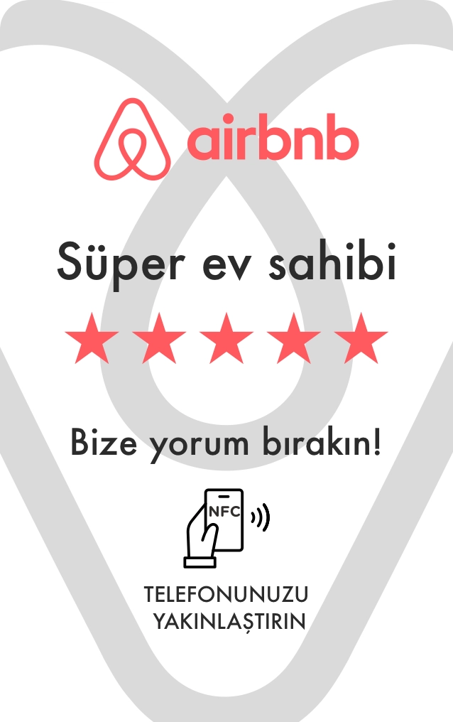31 - Airbnb Kartı Ön